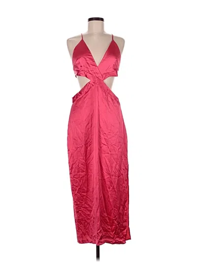 Zara Cocktail Dress In Pink