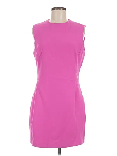 Pre-owned Zara Cocktail Dress In Pink