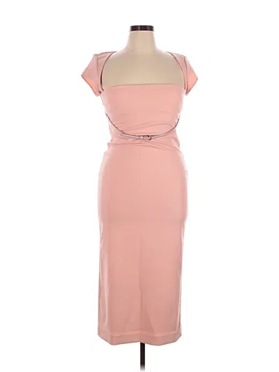Pre-owned Zara Cocktail Dress In Pink