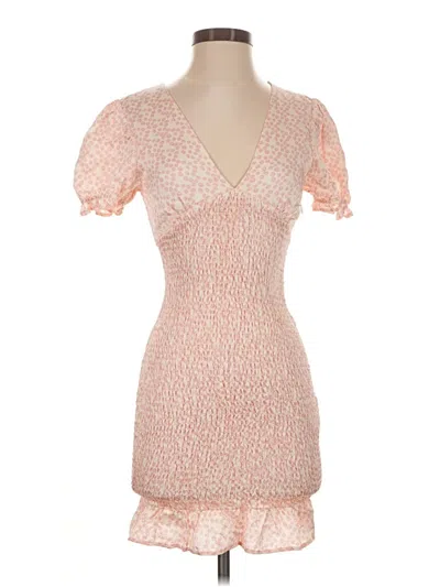 Pre-owned Zara Cocktail Dress In Pink