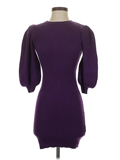 Pre-owned Zara Cocktail Dress In Purple