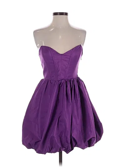 Zara Cocktail Dress In Purple