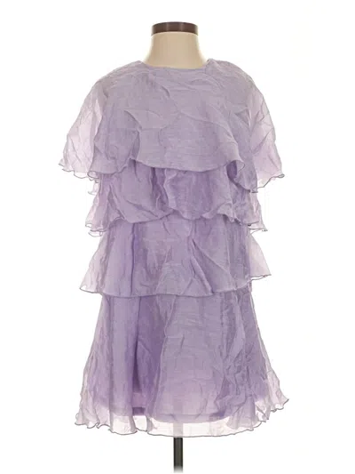 Zara Cocktail Dress In Purple