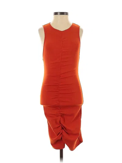 Pre-owned Zara Cocktail Dress In Red