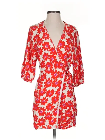Pre-owned Zara Cocktail Dress In Red