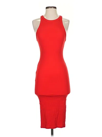 Pre-owned Zara Cocktail Dress In Red