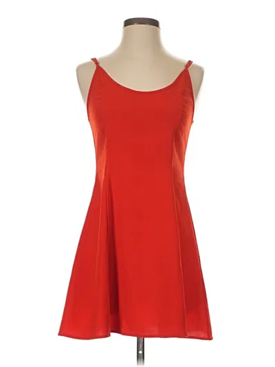Pre-owned Zara Cocktail Dress In Red