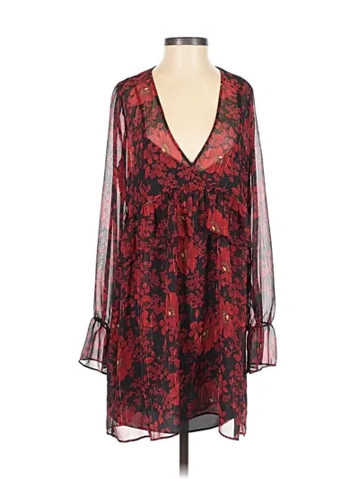 Pre-owned Zara Cocktail Dress In Red