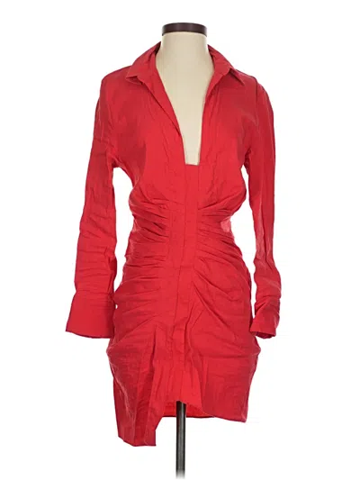 Pre-owned Zara Cocktail Dress In Red