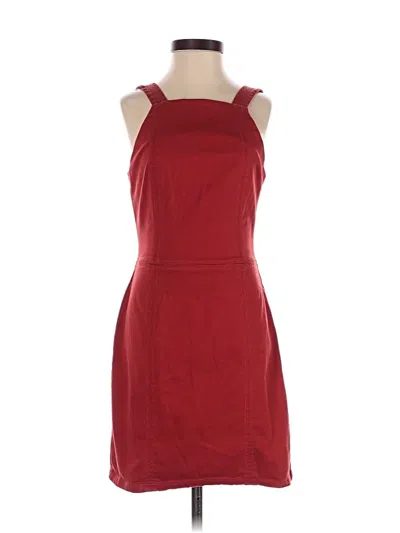 Pre-owned Zara Cocktail Dress In Red