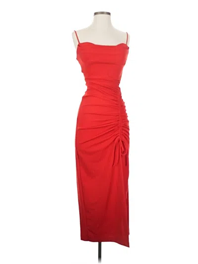 Pre-owned Zara Cocktail Dress In Red