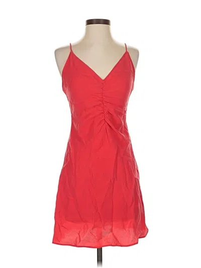 Pre-owned Zara Cocktail Dress In Red