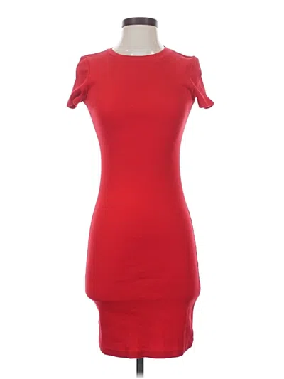 Pre-owned Zara Cocktail Dress In Red