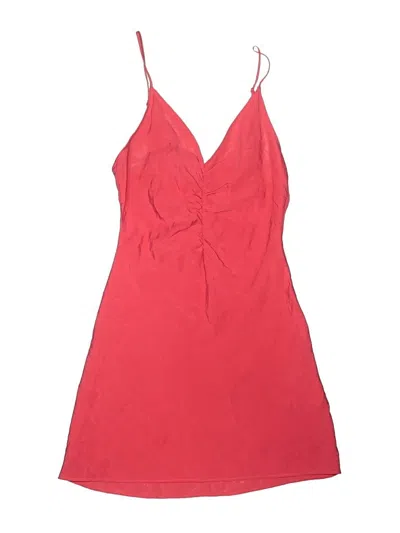 Pre-owned Zara Cocktail Dress In Red