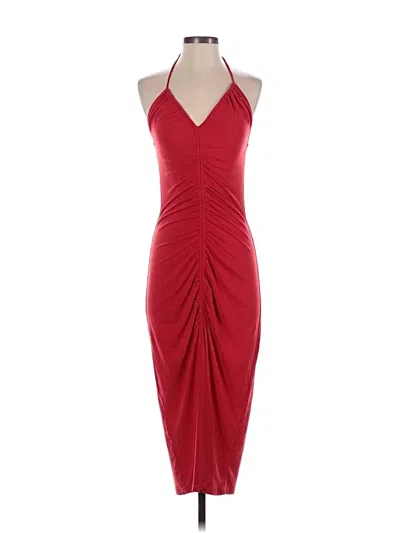 Pre-owned Zara Cocktail Dress In Red