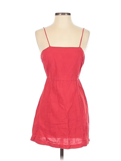 Pre-owned Zara Cocktail Dress In Red