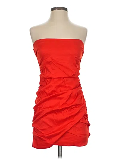 Zara Cocktail Dress In Red