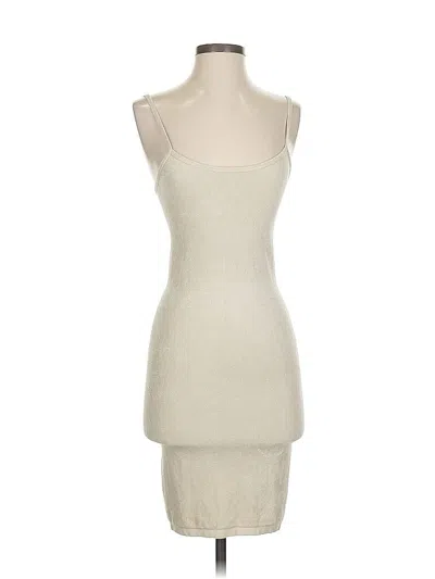 Pre-owned Zara Cocktail Dress In White