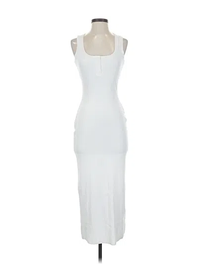 Pre-owned Zara Cocktail Dress In White