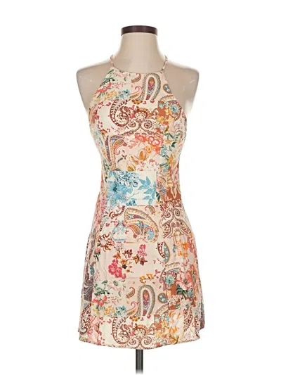 Pre-owned Zara Cocktail Dress In White