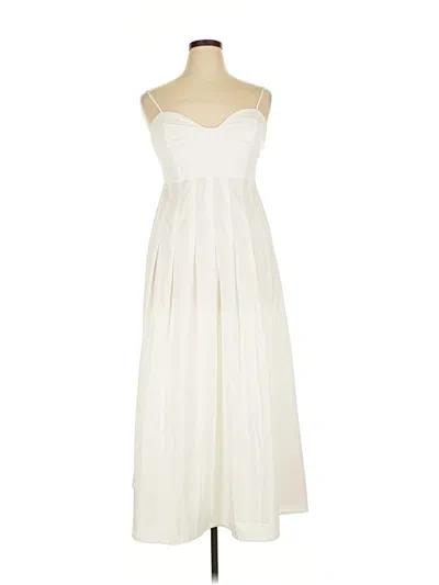 Pre-owned Zara Cocktail Dress In White