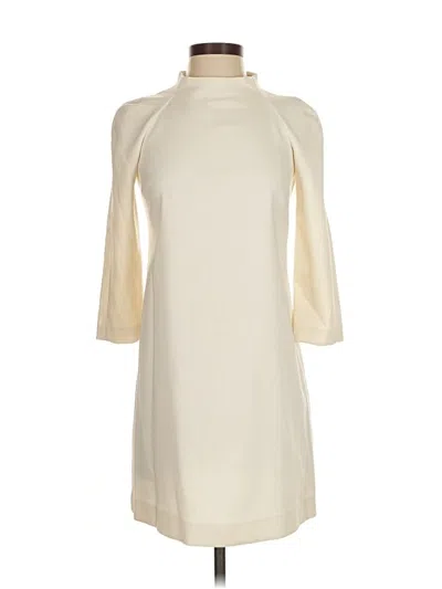 Pre-owned Zara Cocktail Dress In White
