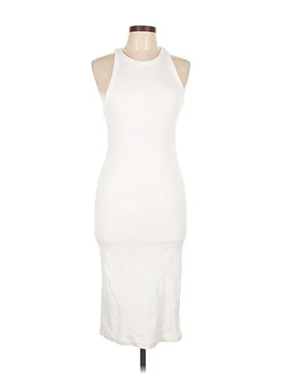 Pre-owned Zara Cocktail Dress In White