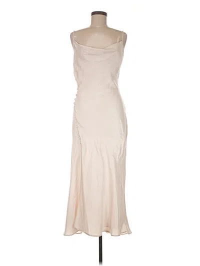 Pre-owned Zara Cocktail Dress In White