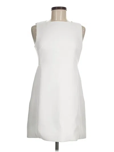 Pre-owned Zara Cocktail Dress In White