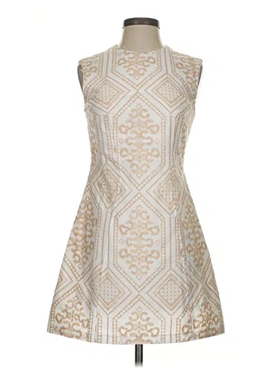 Pre-owned Zara Cocktail Dress In White