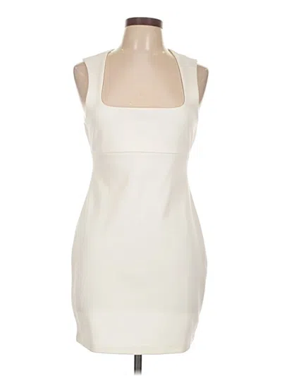 Pre-owned Zara Cocktail Dress In White