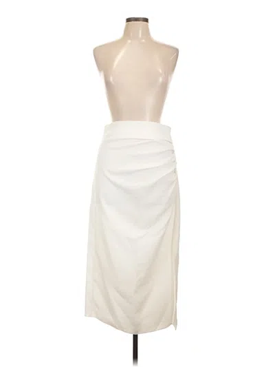 Pre-owned Zara Cocktail Dress In White
