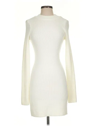 Pre-owned Zara Cocktail Dress In White