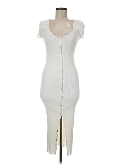 Pre-owned Zara Cocktail Dress In White