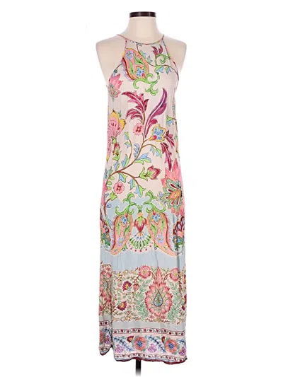 Pre-owned Zara Cocktail Dress In White