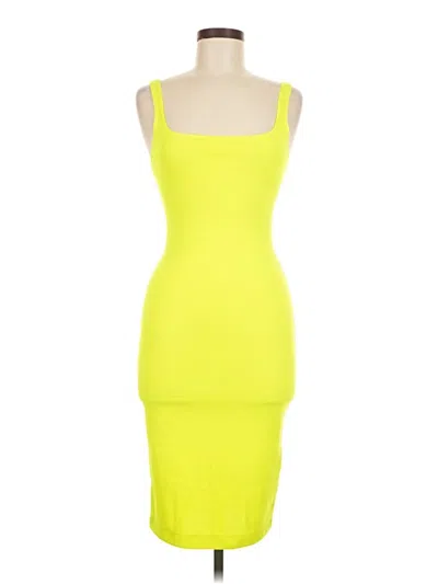 Zara Cocktail Dress In Yellow