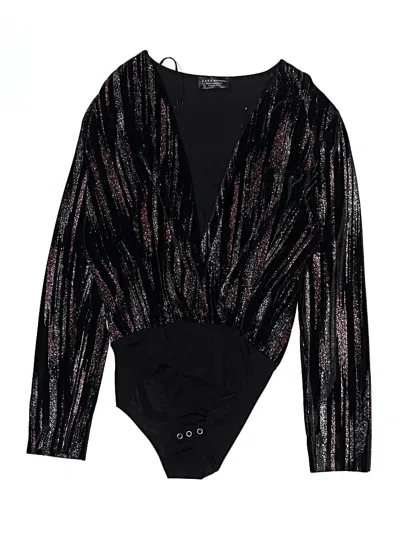 Pre-owned Zara Collection Bodysuit In Black