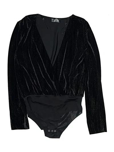 Pre-owned Zara Collection Bodysuit In Black