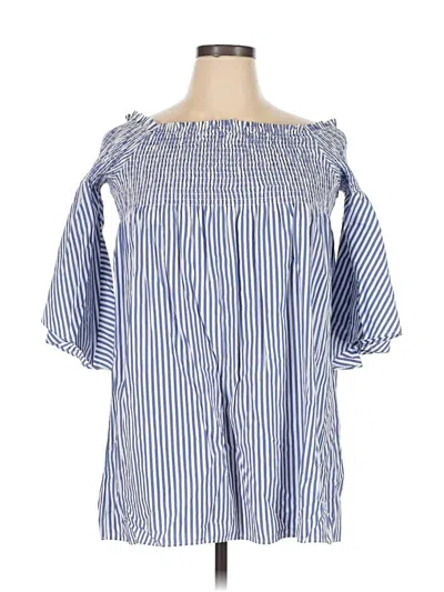 Pre-owned Zara Collection Casual Dress In Blue