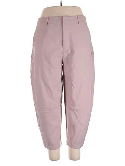 Pre-owned Zara Collection Casual Pants In Pink