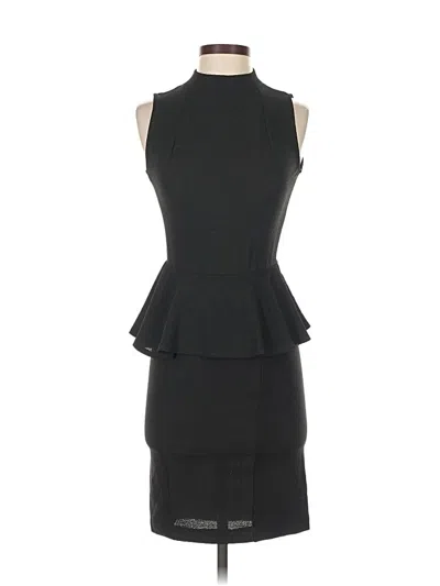 Pre-owned Zara Collection Cocktail Dress In Black