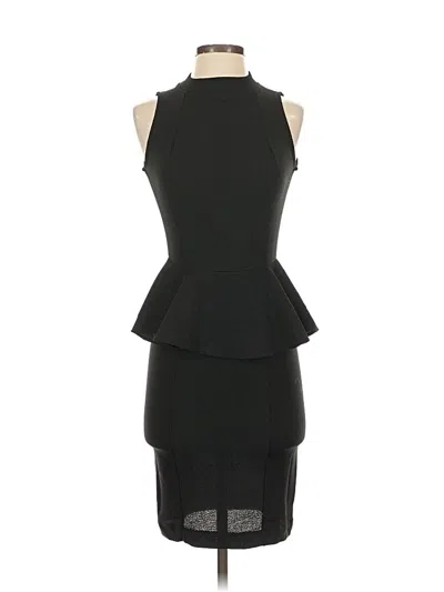 Pre-owned Zara Collection Cocktail Dress In Black
