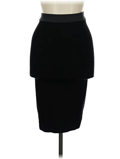 Pre-owned Zara Collection Formal Skirt In Black