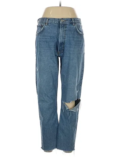 Pre-owned Zara Collection Jeans In Blue