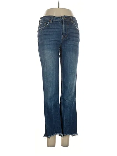 Pre-owned Zara Collection Jeans In Blue