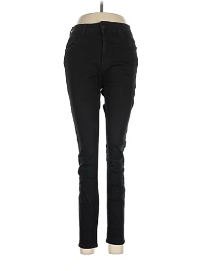 Pre-owned Zara Collection Jeggings In Black