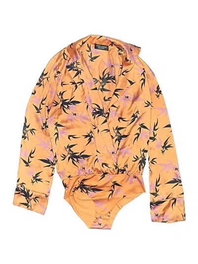 Pre-owned Zara Collection Kimono In Orange