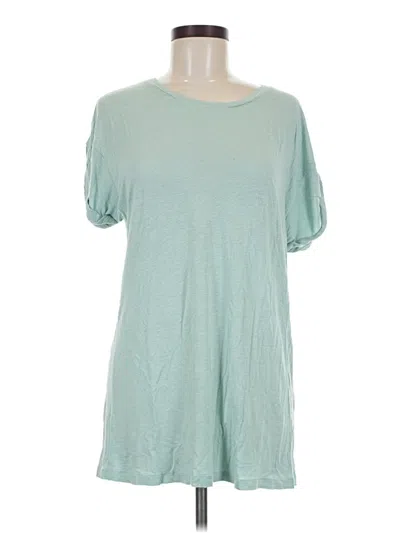 Pre-owned Zara Collection Short Sleeve T-shirt In Green