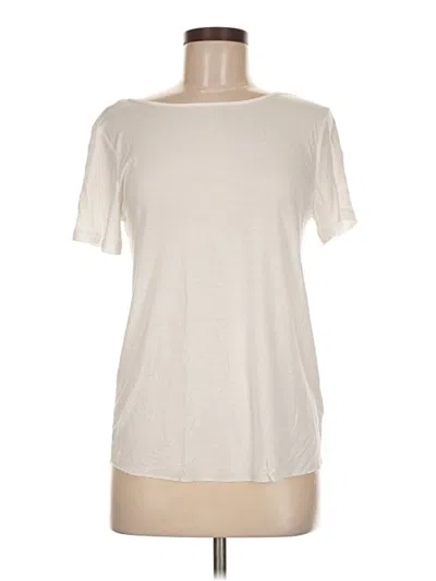 Pre-owned Zara Collection Short Sleeve T-shirt In White