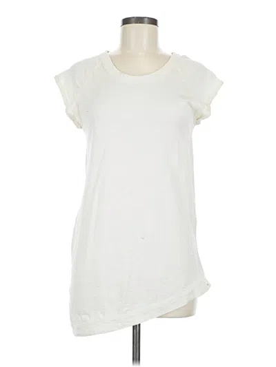 Pre-owned Zara Collection Short Sleeve T-shirt In White